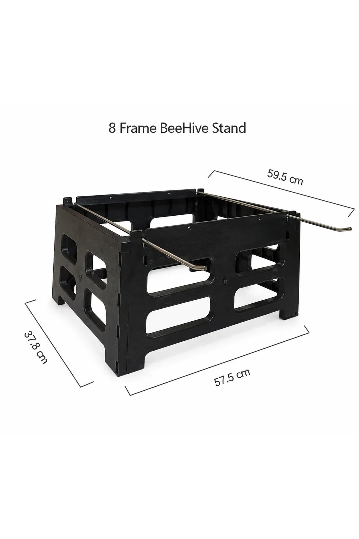 Beehive Stand with Integrated Frame Holder – 8 & 10 Frame