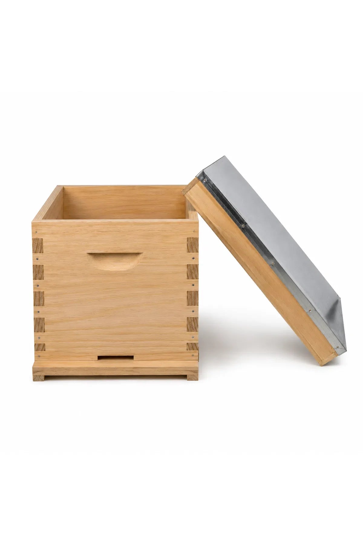 5-Frame Wooden Nuc Hive – Flat Pack with Galvanized Lid