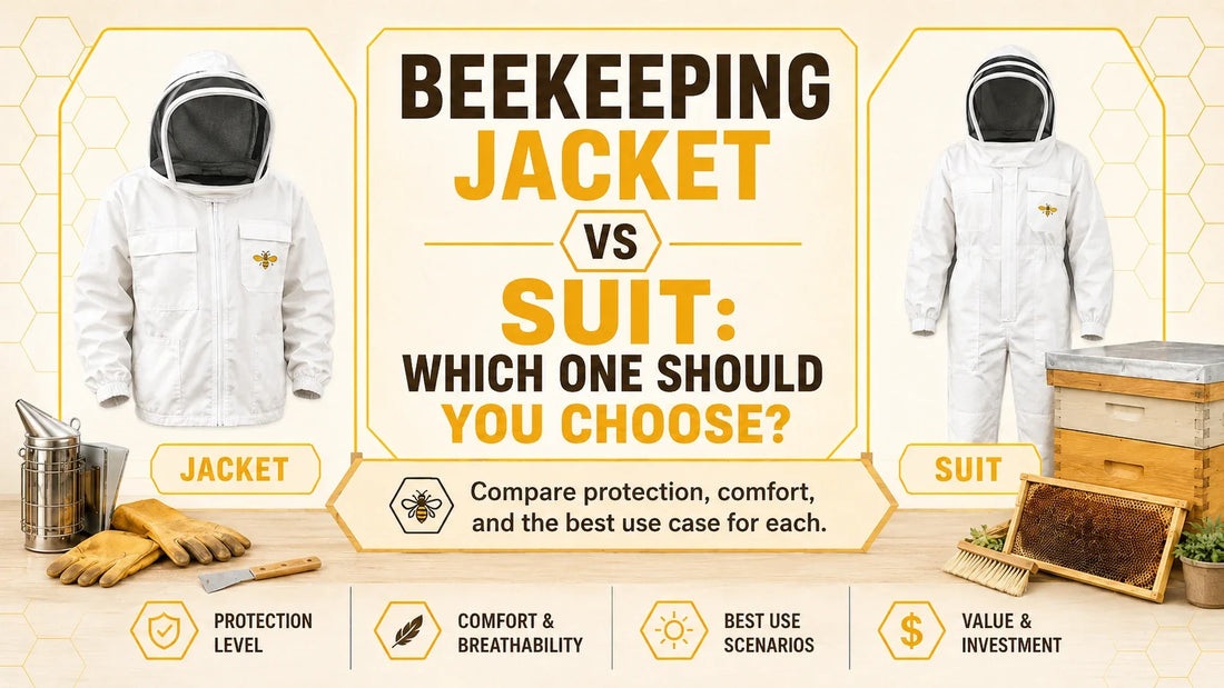 Beekeeping Jacket vs Suit: Which One Should You Choose?