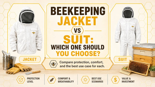 Beekeeping Jacket vs Suit: Which One Should You Choose?