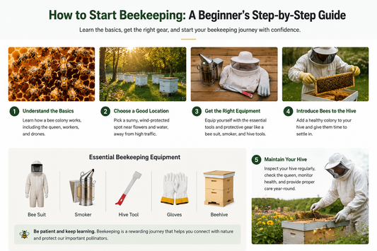 How to Start Beekeeping A Beginner’s Step-by-Step Guide