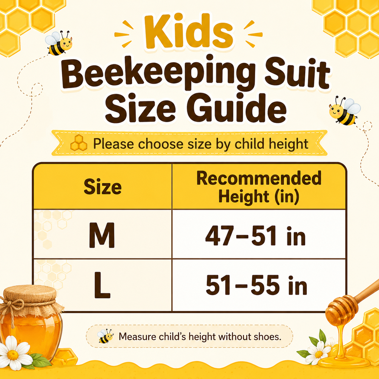 Child Full Body Beekeeping Clothing
