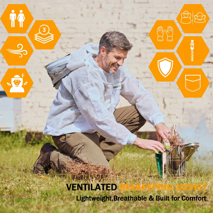 3-Layer Ventilated Beekeeping Jacket