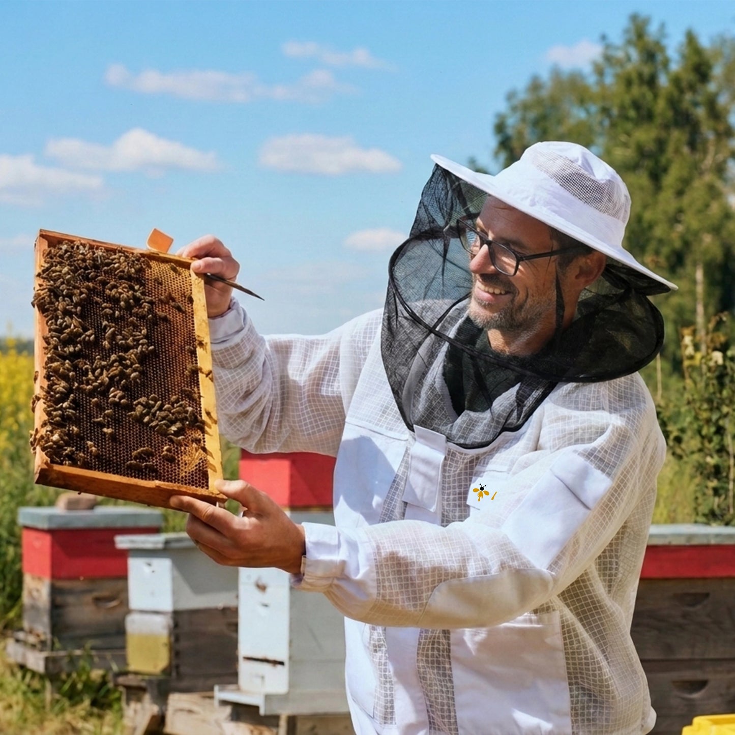 3-Layer Ventilated Beekeeping Jacket