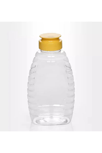 500 g / 17.6 oz Honey Squeeze Bottle with Flip-Top Lid – Single Bottle