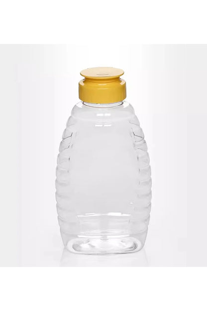 500 g / 17.6 oz Honey Squeeze Bottle with Flip-Top Lid – Single Bottle