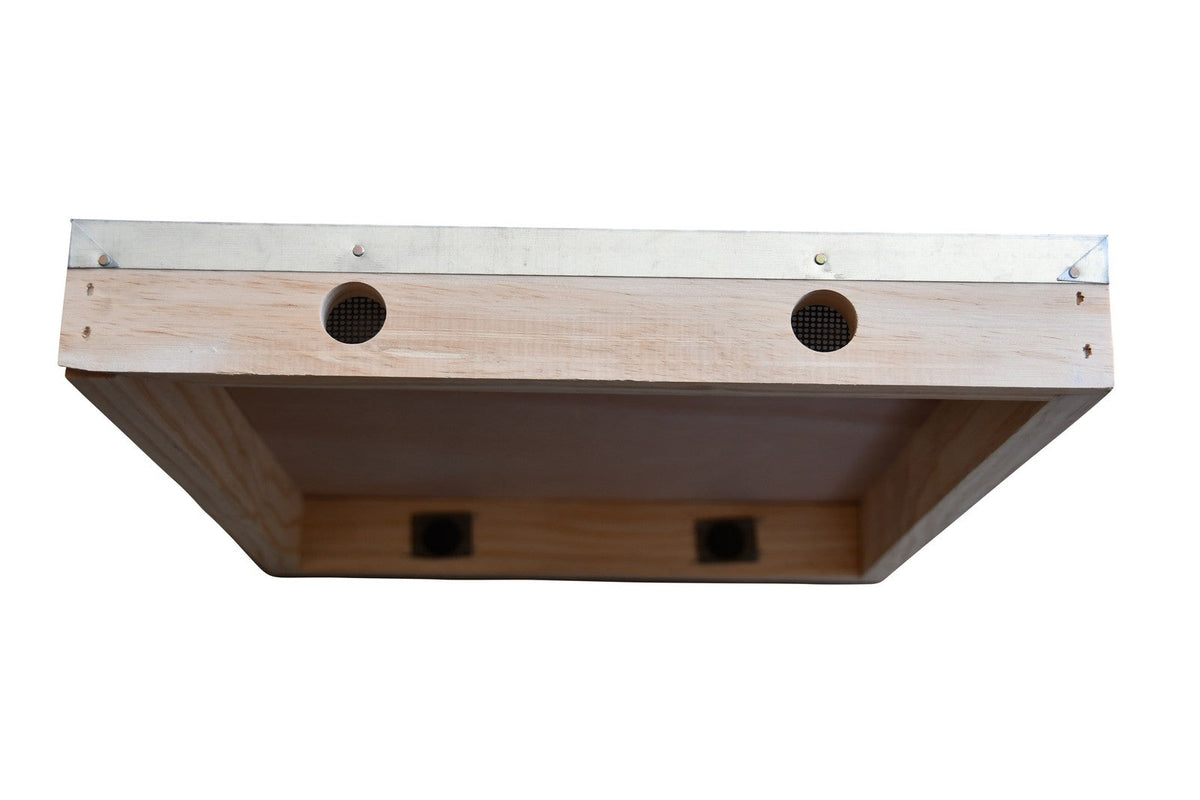 Flat-Pack Beehive with Mesh Bottom Board & Beetle Tray – 8 or 10 Frame