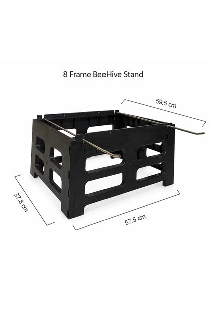 Beehive Stand with Integrated Frame Holder – 8 & 10 Frame