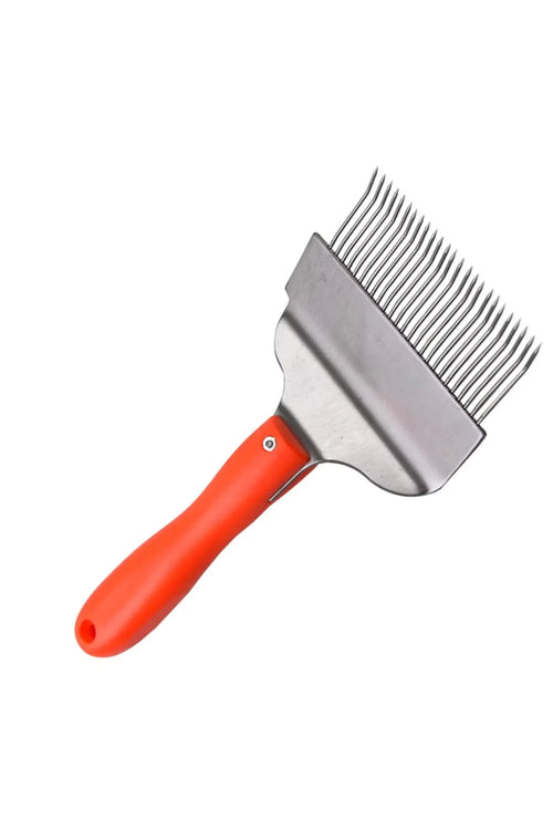 Stainless Steel Honey Uncapping Fork with Bent Tines