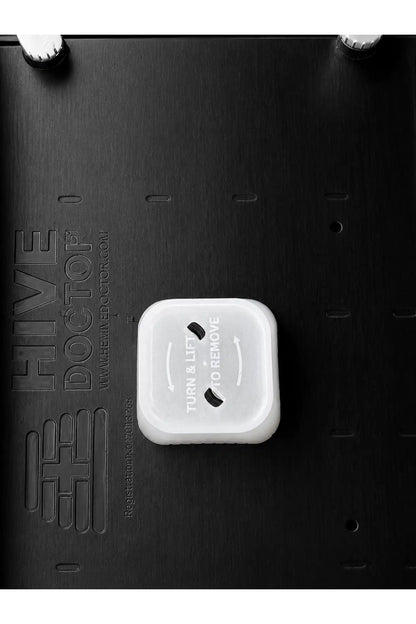 Plastic Beehive Top Feeder with Locking Feed Ports