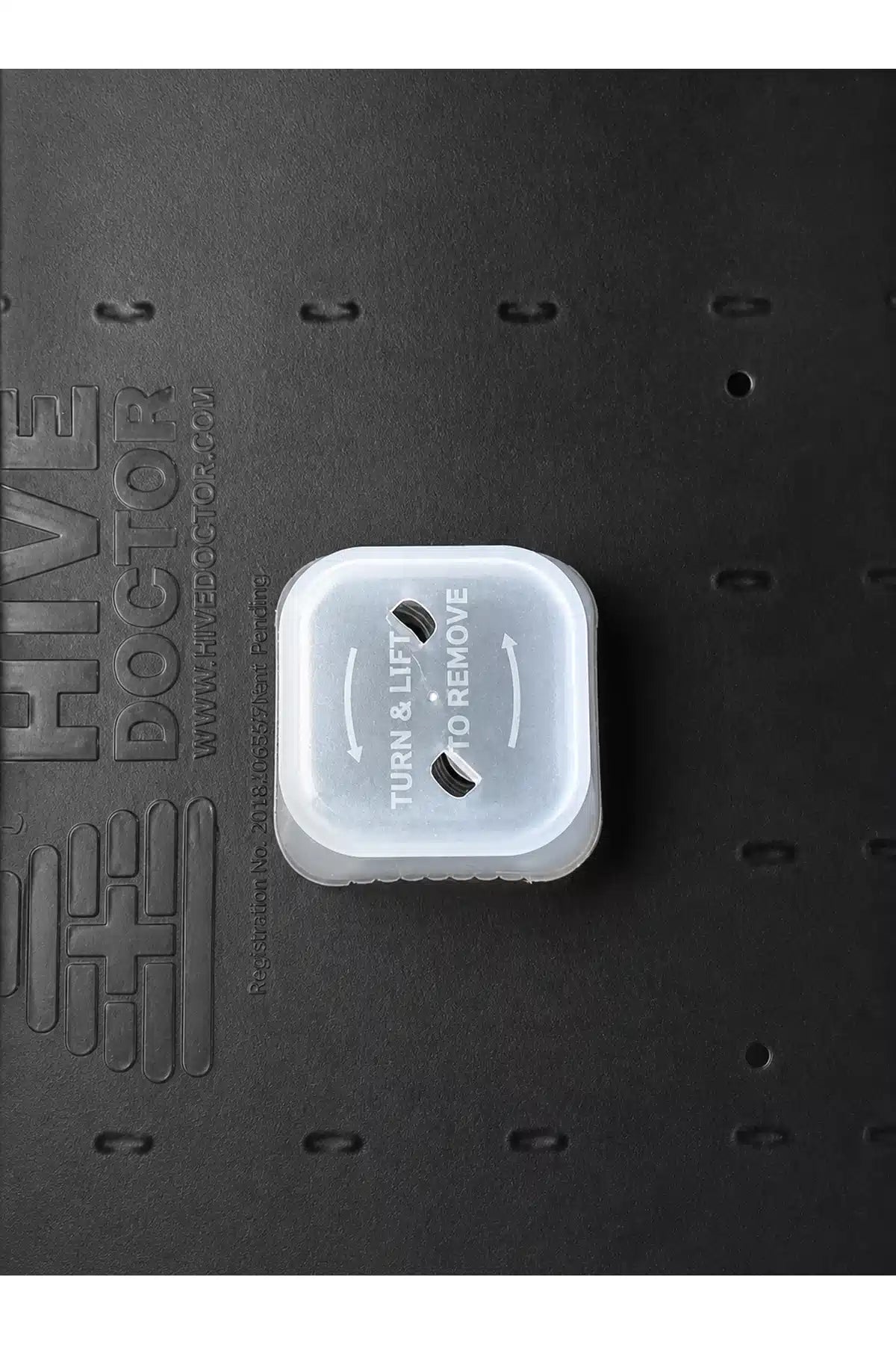Plastic Beehive Top Feeder with Locking Feed Ports