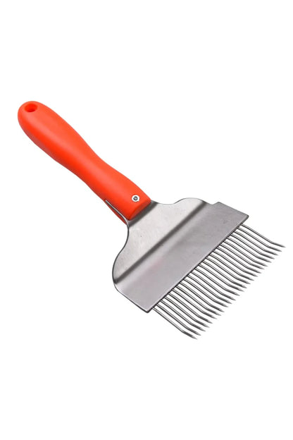 Stainless Steel Honey Uncapping Fork with Bent Tines