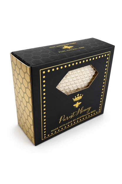 Wooden Comb Honey Boxes with Packaging – Set of 8