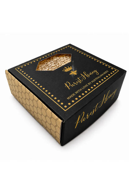 Wooden Comb Honey Boxes with Packaging – Set of 8
