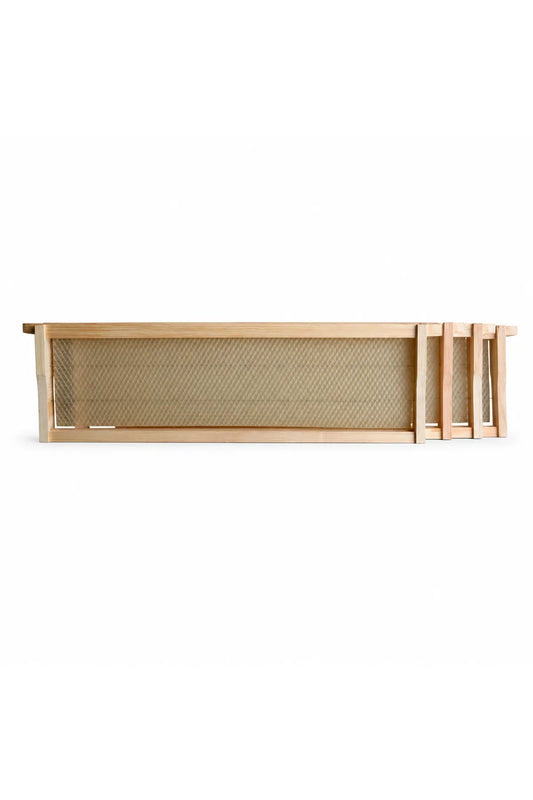 Ideal Half-Depth Wax-Embedded Beehive Frames – 20 or 100 Pack