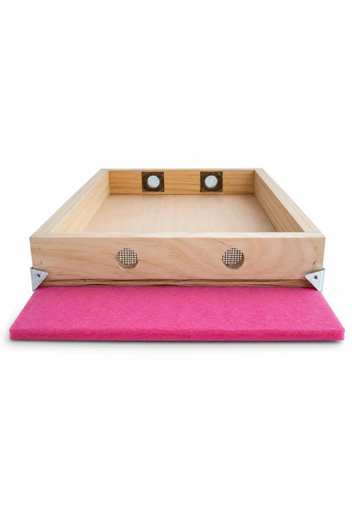 Insulated Ventilated Beehive Lid with Galvanized Metal Cover