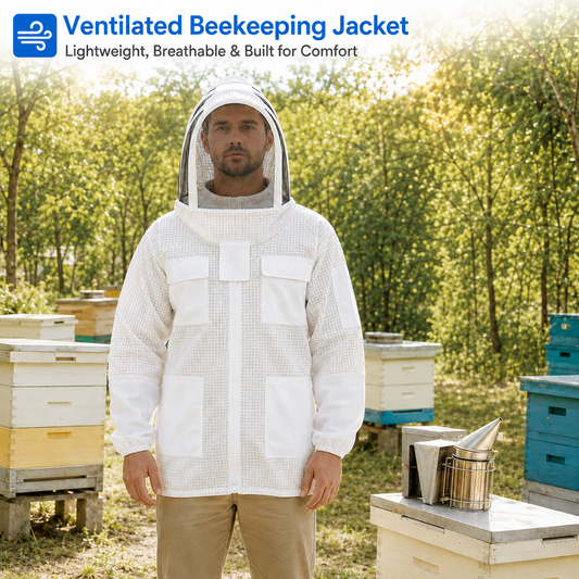 3-Layer Ventilated Beekeeping Jacket
