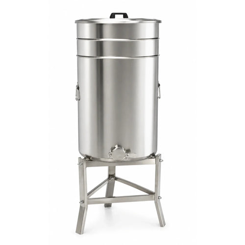 30 kg Stainless Steel Honey Tank with Metal Honey Gate