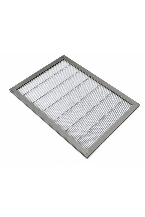 Wood-Framed Stainless Steel Queen Excluder – 8 Frame